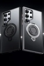 Joko Samsung Galaxy S24 Avatar 360 Dönen Magsafe Kapak - Titan Gri - Görsel 2