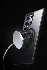 Joko Samsung Galaxy S24 Avatar 360 Dönen Magsafe Kapak - Titan Gri - Görsel 3