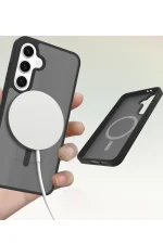 Joko Samsung Galaxy S24 FE Jota Magsafe Kapak - Rose - Görsel 3