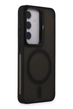 Joko Samsung Galaxy S24 Flet Lens Magsafe Kapak - Siyah - Görsel 2