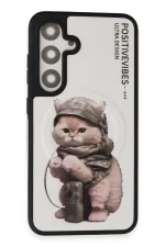 Joko Samsung Galaxy S24 Fun Magsafe Kapak - Beyaz