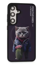 Joko Samsung Galaxy S24 Fun Magsafe Kapak - Derin Mor