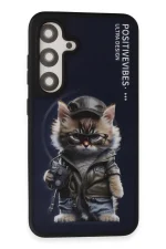 Joko Samsung Galaxy S24 Fun Magsafe Kapak - Lacivert