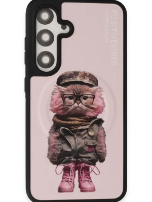 Joko Samsung Galaxy S24 Fun Magsafe Kapak - Pembe