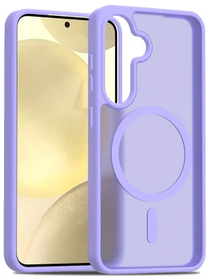 Joko Samsung Galaxy S24 Jota Magsafe Kapak - Lila