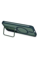 Joko Samsung Galaxy S24 Plus Flet Lens Magsafe Kapak - Koyu Yeşil - Görsel 2