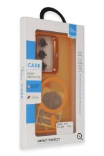 Joko Samsung Galaxy S24 Plus Flet Lens Magsafe Kapak - Turuncu - Görsel 3