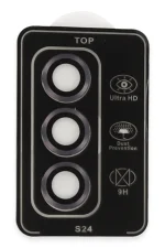 Joko Samsung Galaxy S24 PVD Metal Kamera Lens - Derin Mor - Görsel 2