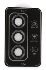 Joko Samsung Galaxy S24 PVD Metal Kamera Lens - Titan Gri - Görsel 2