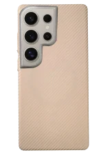 Joko Samsung Galaxy S24 Ultra Besa Magsafe Kapak - Desert