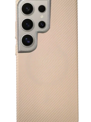 Joko Samsung Galaxy S24 Ultra Besa Magsafe Kapak - Desert