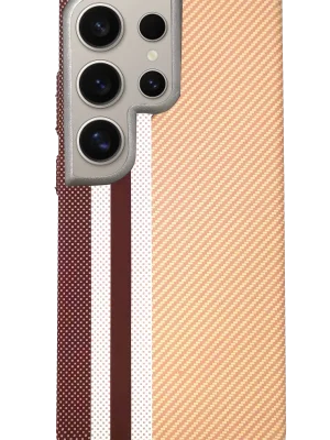 Joko Samsung Galaxy S24 Ultra Besa Magsafe Kapak - Krem