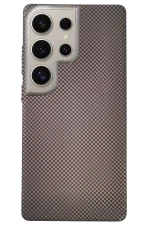 Joko Samsung Galaxy S24 Ultra Besa Magsafe Kapak - Natural Grey