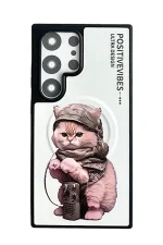 Joko Samsung Galaxy S24 Ultra Fun Magsafe Kapak - Beyaz