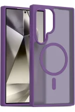 Joko Samsung Galaxy S24 Ultra Jota Magsafe Kapak - Derin Mor