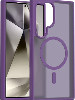 Joko Samsung Galaxy S24 Ultra Jota Magsafe Kapak - Derin Mor