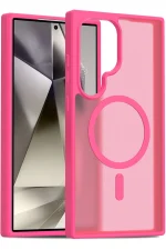 Joko Samsung Galaxy S24 Ultra Jota Magsafe Kapak - Rose