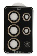 Joko Samsung Galaxy S24 Ultra PVD Metal Kamera Lens - Gold - Görsel 2