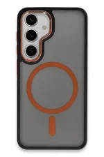 Joko Samsung Galaxy S24 Winner Magsafe Kapak - Turuncu - Görsel 2