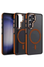 Joko Samsung Galaxy S24 Winner Magsafe Kapak - Turuncu