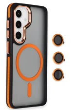 Joko Samsung Galaxy S24 Winner Magsafe Kapak - Turuncu - Görsel 3