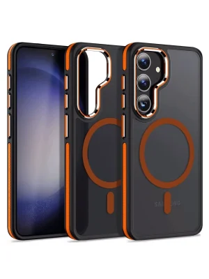 Joko Samsung Galaxy S24 Winner Magsafe Kapak - Turuncu