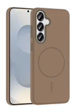 Joko Samsung Galaxy S25 Broş Magsafe Kapak - Çöl Titanyum