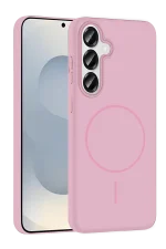 Joko Samsung Galaxy S25 Broş Magsafe Kapak - Pembe