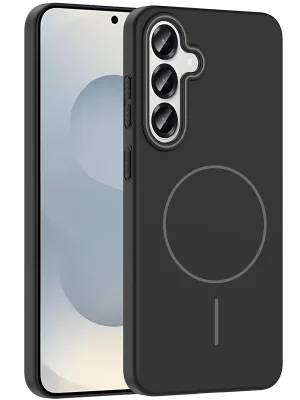 Joko Samsung Galaxy S25 Broş Magsafe Kapak - Siyah