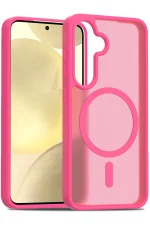 Joko Samsung Galaxy S25 Jota Magsafe Kapak - Rose