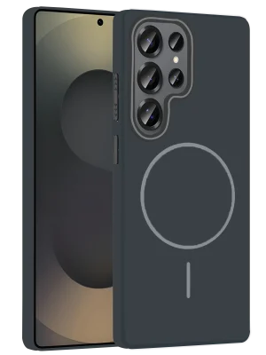 Joko Samsung Galaxy S25 Ultra Broş Magsafe Kapak - Füme