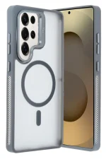 Joko Samsung Galaxy S25 Ultra Flet Lens Magsafe Kapak - Gri