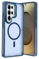 Joko Samsung Galaxy S25 Ultra Flet Lens Magsafe Kapak - Lacivert