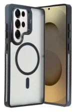 Joko Samsung Galaxy S25 Ultra Flet Lens Magsafe Kapak - Siyah