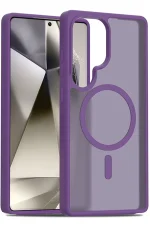 Joko Samsung Galaxy S25 Ultra Jota Magsafe Kapak - Derin Mor