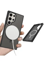 Joko Samsung Galaxy S25 Ultra Jota Magsafe Kapak - Derin Mor - Görsel 3