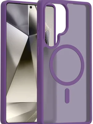 Joko Samsung Galaxy S25 Ultra Jota Magsafe Kapak - Derin Mor