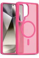 Joko Samsung Galaxy S25 Ultra Jota Magsafe Kapak - Rose