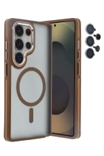 Joko Samsung Galaxy S25 Ultra Winner Magsafe Kapak - Gold - Görsel 2