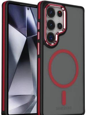 Joko Samsung Galaxy S25 Ultra Winner Magsafe Kapak - Kırmızı