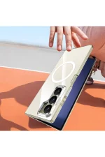 Joko Samsung Galaxy Z Fold 6 Crystal Magsafe Kapak - Şeffaf - Görsel 2