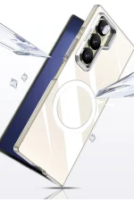 Joko Samsung Galaxy Z Fold 6 Crystal Magsafe Kapak - Şeffaf - Görsel 3