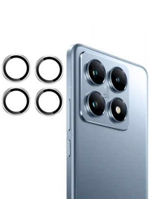 Joko Xiaomi Mi 14T Pro PVD Metal Kamera Lens - Gümüş