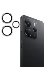 Joko Xiaomi Redmi Note 14 4G PVD Metal Kamera Lens - Gümüş