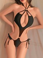 Kadın Kırmızı siyah dantel Detaylı Fantezi Kostüm 2063 - Görsel 2