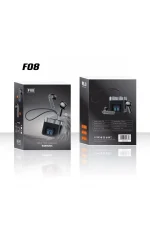 Karler Bass F08 Dijital Şarj Göstergeli TWS Bluetooth Kulaklık - Siyah - Görsel 2