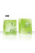 Karler Bass F08 Dijital Şarj Göstergeli TWS Bluetooth Kulaklık - Yeşil - Görsel 2