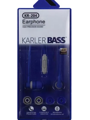 Karler Bass KR-204 Kablolu Kulaklık - Lacivert