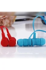 Karler Bass KR-207 Mıknatıslı Kablolu Kulaklık - Mavi - Görsel 4