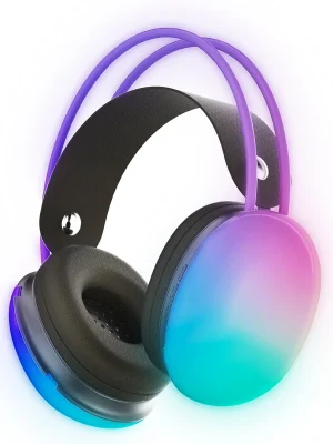 Karler Bass KRH1 RGB Kafaüstü Kablosuz Kulaklık - Siyah